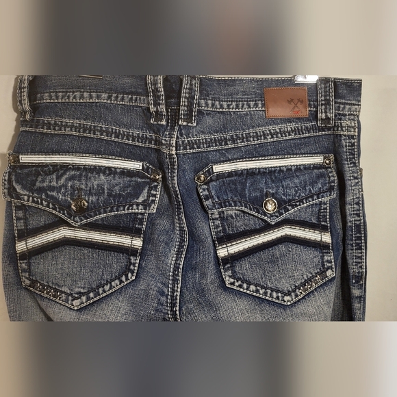 Axe & Crown blue Jeans boot Fit.W38 L.32 - Picture 4 of 5